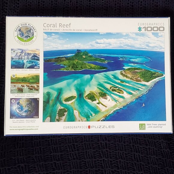 Eurographics "Coral Reef"  1,000 pc Puzzle "Save Our Planet Collection" - Picture 5 of 5